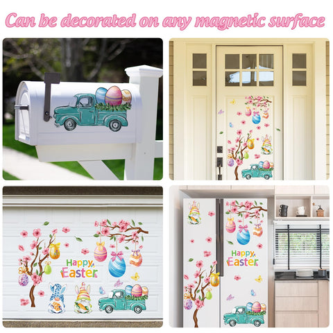 FYSUIMU spring party magnet set brightens a kitchen or entryway.