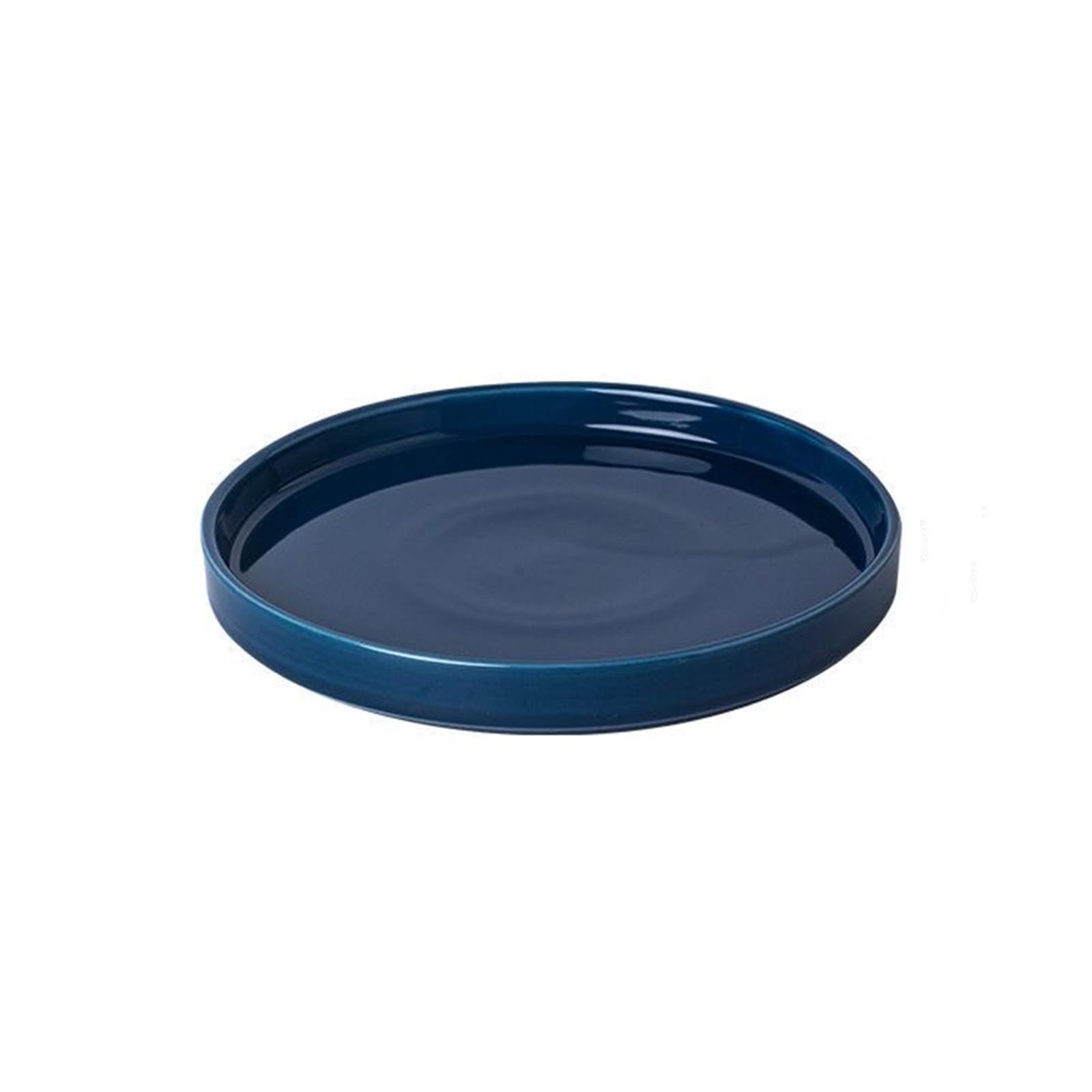 Fzfeiyy ceramic blue 9-inch plant pot saucer protecting floors from excess water.