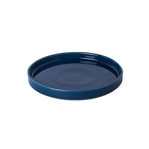 Fzfeiyy ceramic blue 9-inch plant pot saucer protecting floors from excess water.