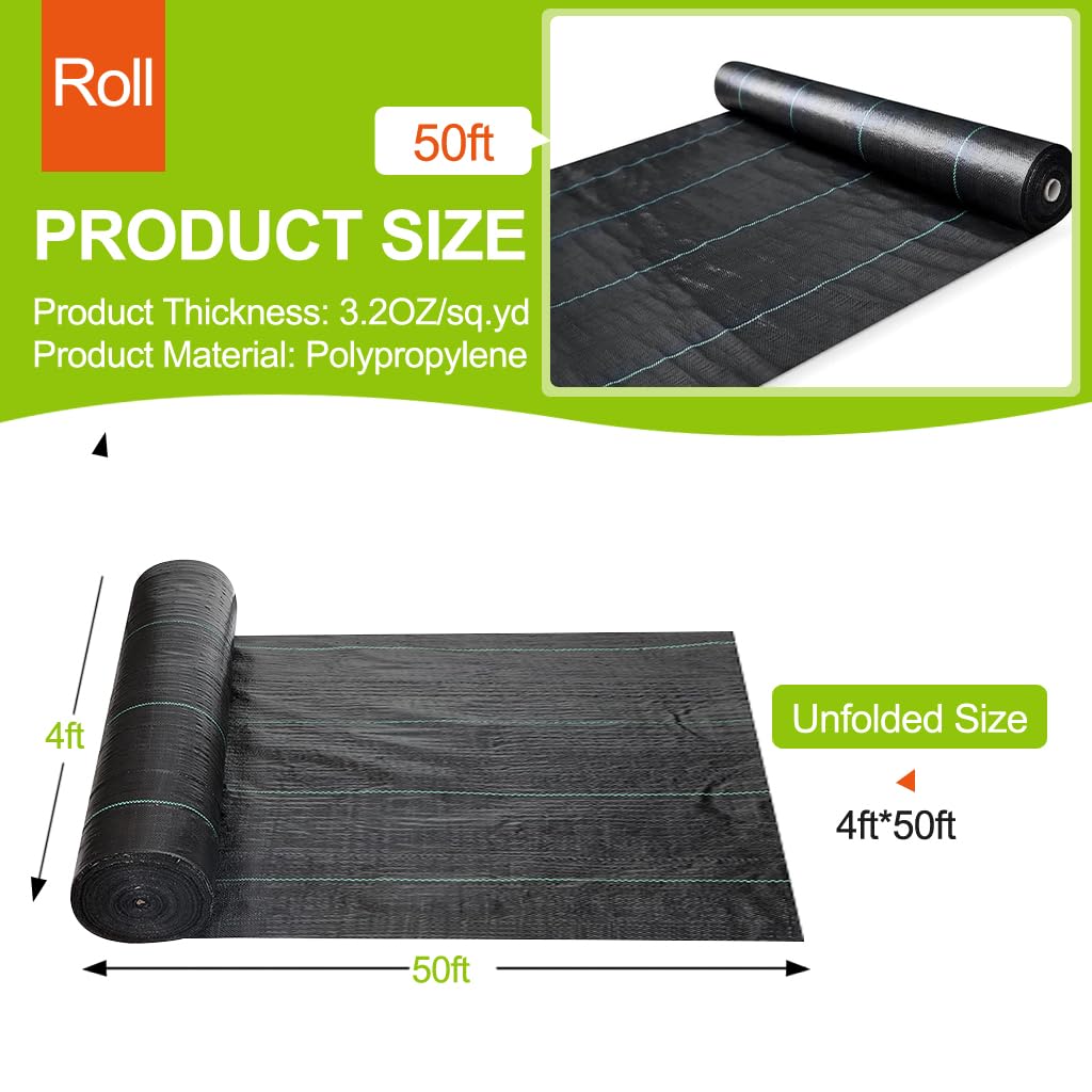 FZHENGDELI black ground cover for gardens, driveways, erosion control