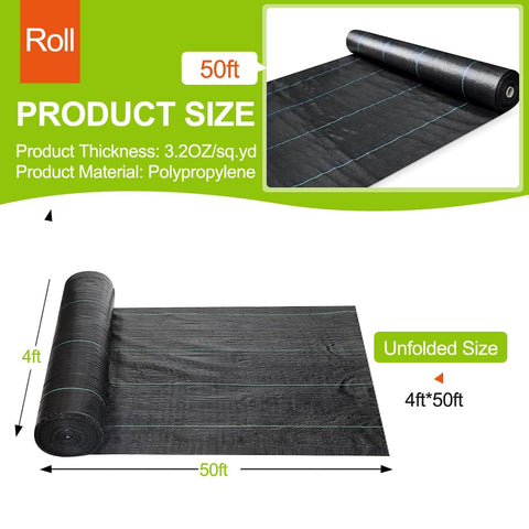 FZHENGDELI black ground cover for gardens, driveways, erosion control