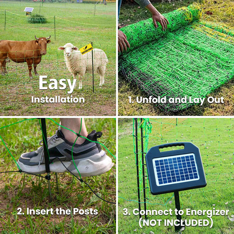 FZIFZI energizer-compatible fence supports flexible power options for field use