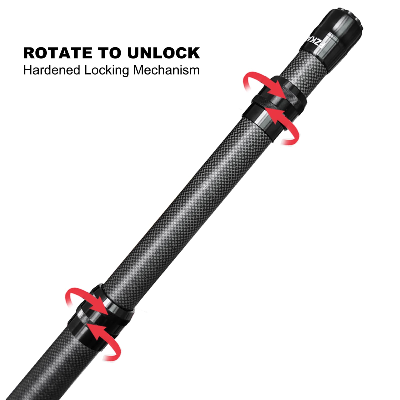 Fzkaly carbon fiber pool pole offers a lightweight design with strong performance.