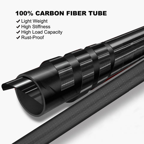 Fzkaly ultra-light pool pole enables easier cleaning with steady stability.
