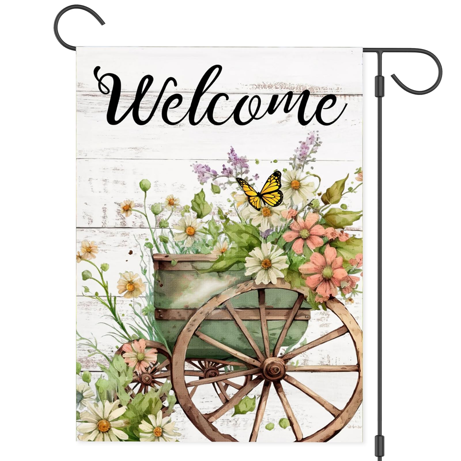 FZMHASLWW Easter and spring decor option for porches and gardens