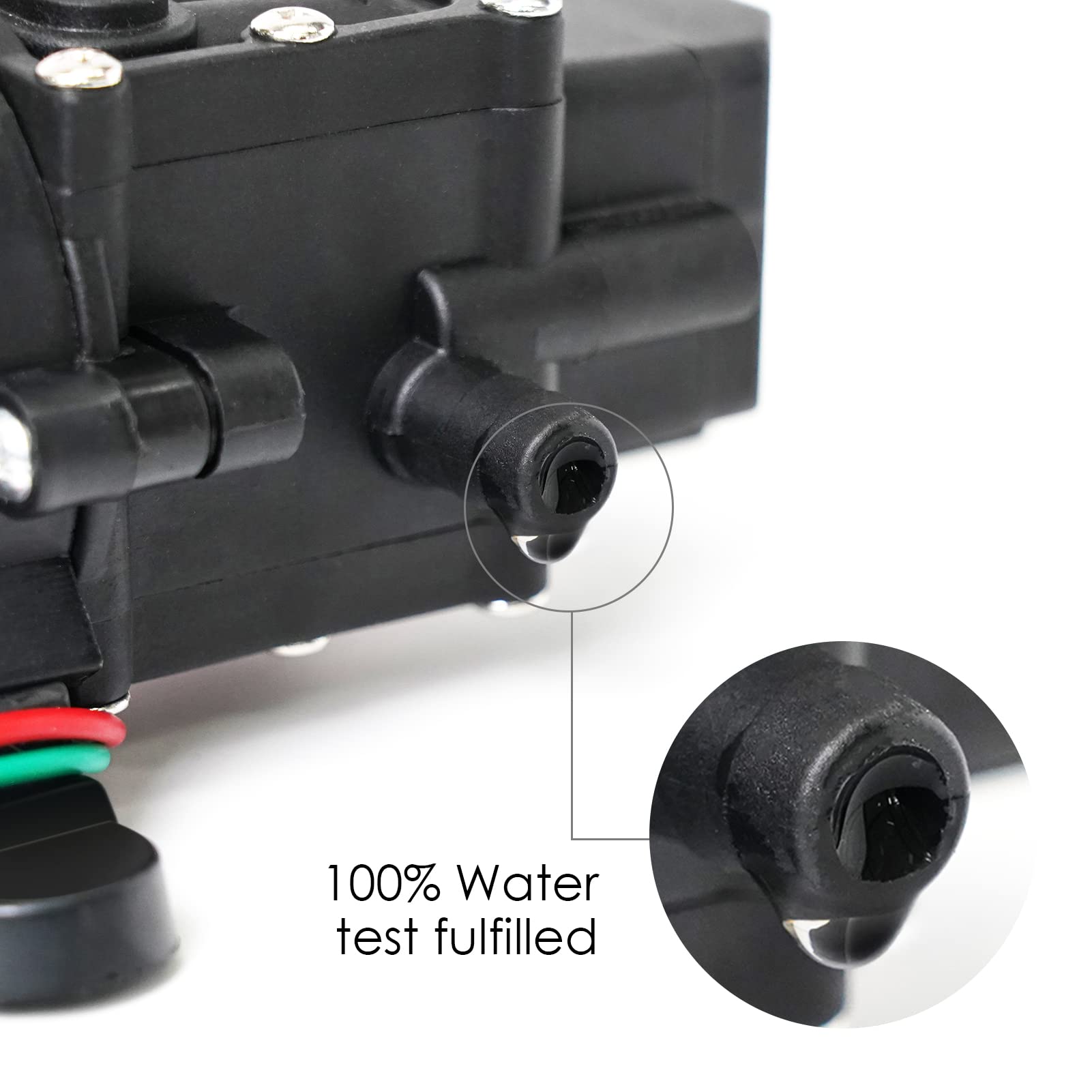 G Ganen includes two hose clamps for quick installation.