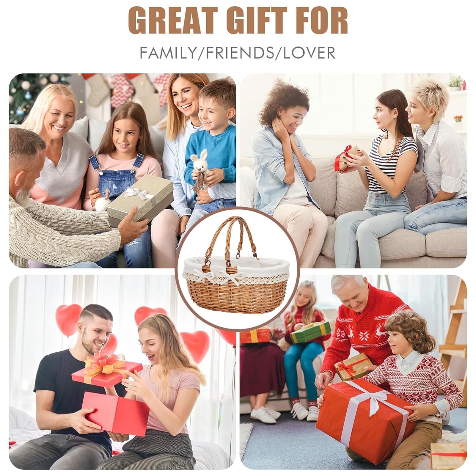 G GOOD GAIN double swing handles offer comfortable carrying and compact storage.