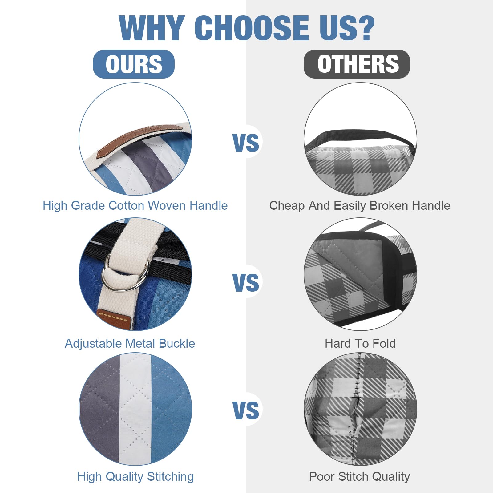 Three-layer structure of G GOOD GAIN picnic blanket
