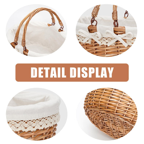 G GOOD GAIN versatile basket doubles as Easter and Christmas gift options.