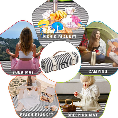 G GOOD GAIN toddler play mat for outdoor fun.