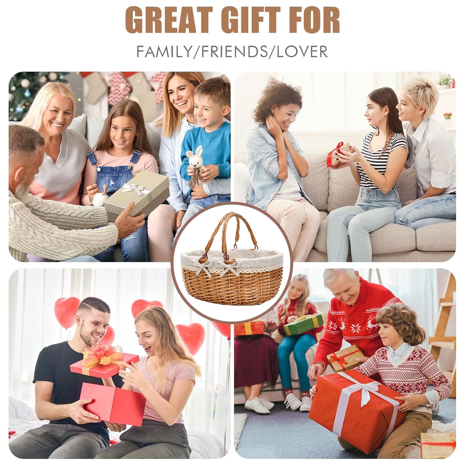 G GOOD GAIN sturdy handles enable comfortable carrying and stable transport.