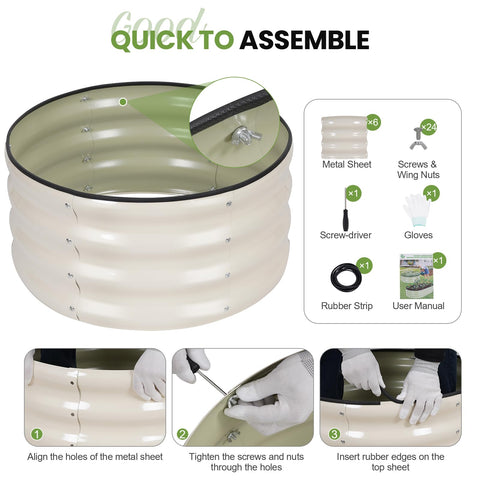 G GOOD GAIN wing-nut assembly enables quick, tool-free setup