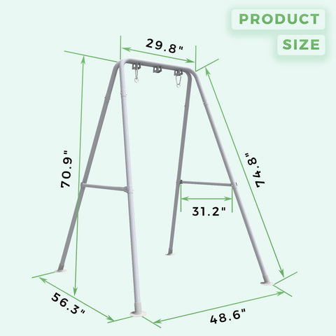 G TaleCo Gear hammock stand supports up to 300 lbs for family relaxation