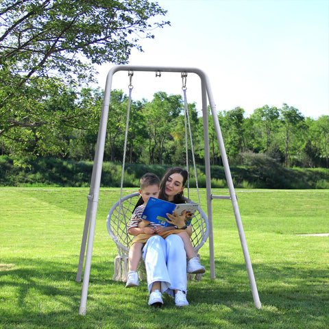 G TaleCo Gear hammock stand side view highlighting stable A-frame design