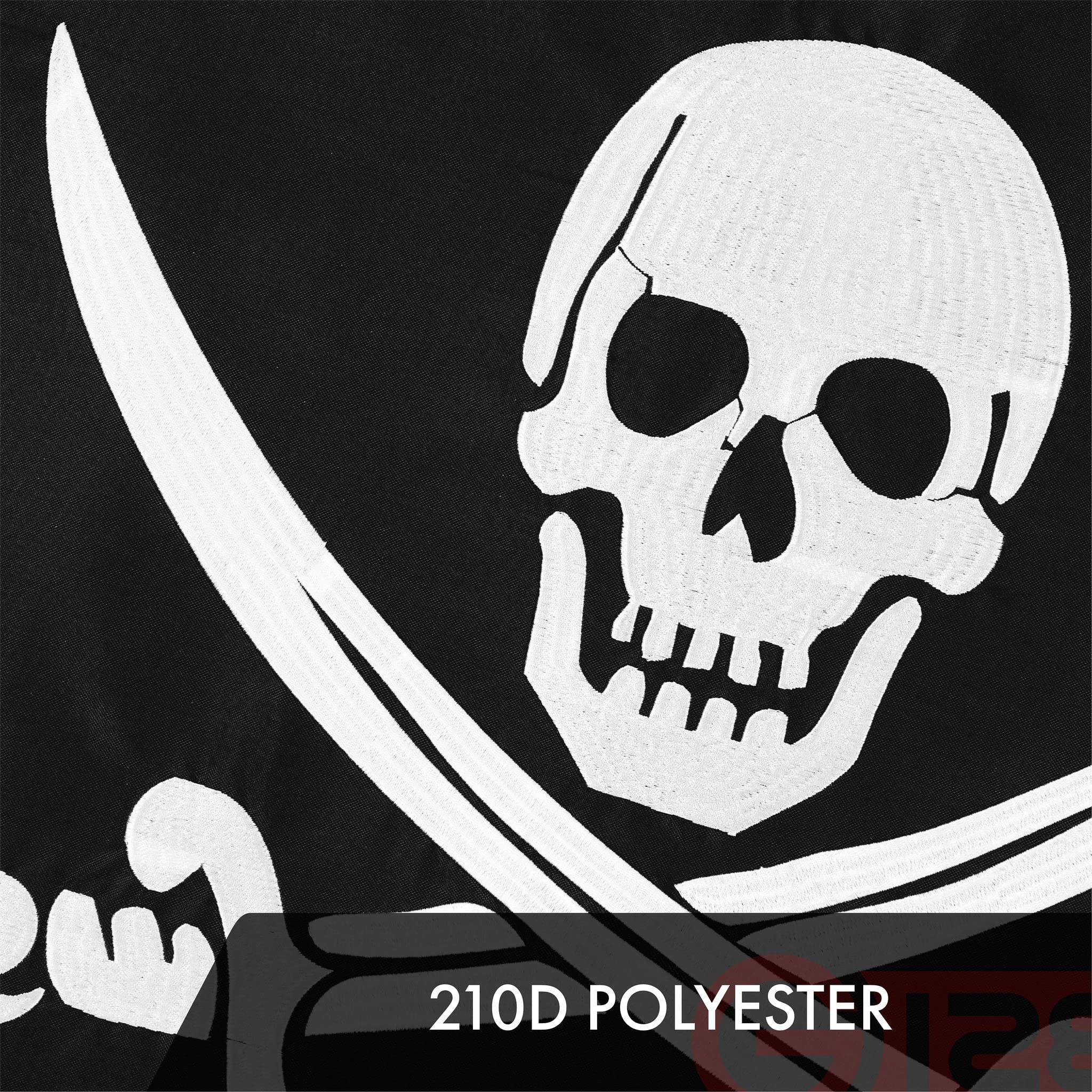 G128 210D polyester fabric construction and texture