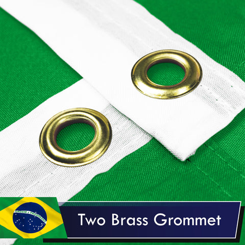 G128 flag with dye-sublimated colors stays vivid even after sun exposure.