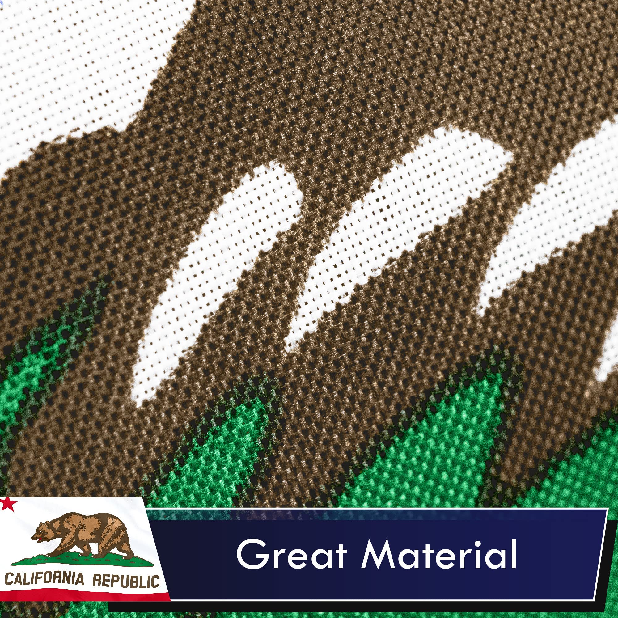 G128 flag suitable for indoor or outdoor display at events