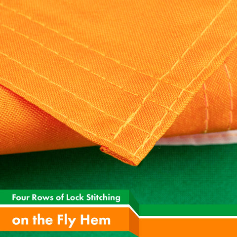 G128 double-needle stitching reduces fraying on edges.