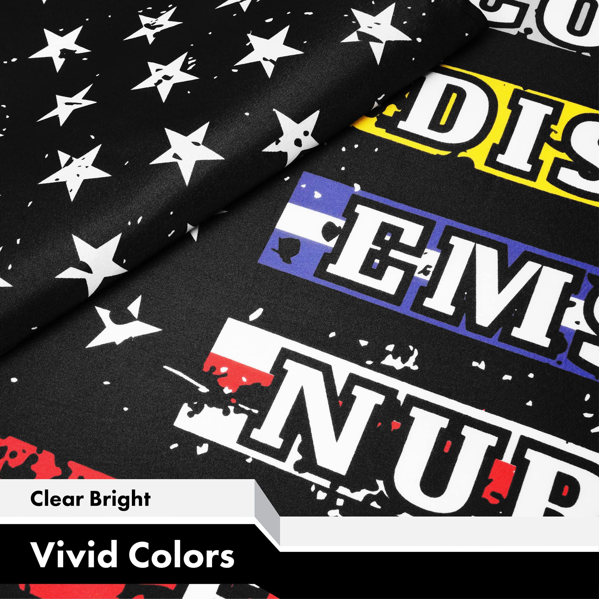 G128 Dye-sublimated colors for vivid, long-lasting hues.