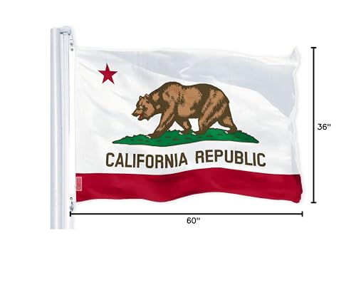 G128 3x5ft flag ideal for public displays and events.
