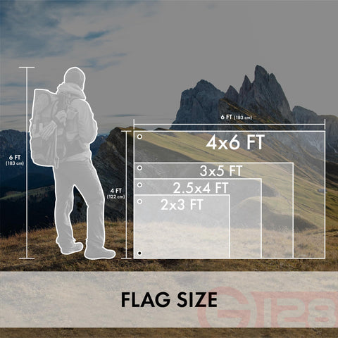 G128 gift-ready American flag ideal for celebrations and commemorations