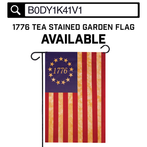 G128 Imported Betsy Ross flag uses 100 percent polyester, durable and easy to care for.