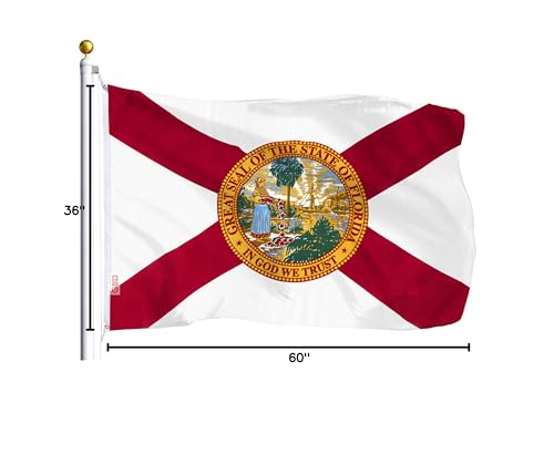 G128 flag shown in indoor and outdoor use for flexible display options