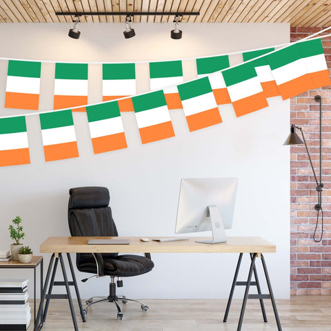 G128 150D polyester flags with dye-sublimation for bright, lasting color.