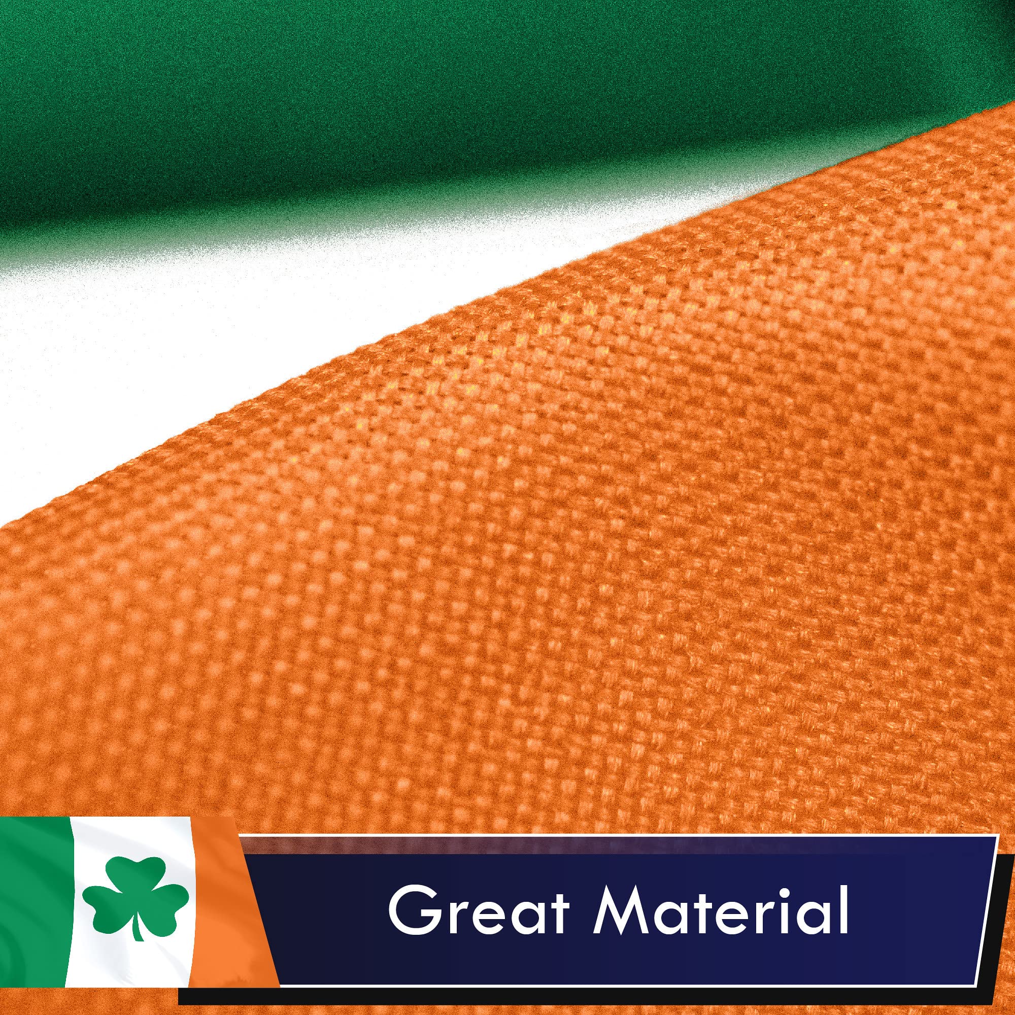 G128 flag fluttering in wind with dye-sublimated, bright colors.