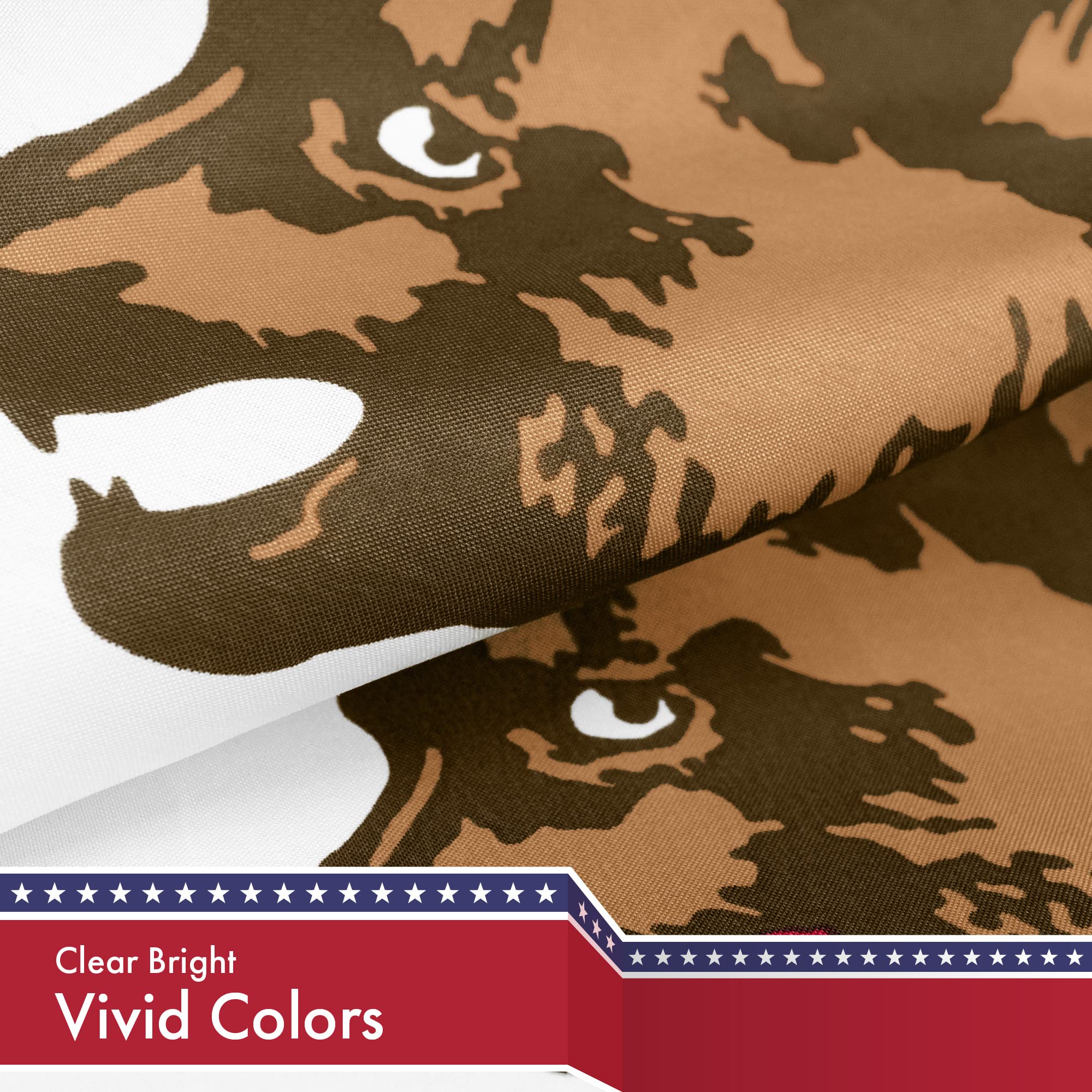 G128 LiteWeave Pro Series print on 150D polyester for vibrant color