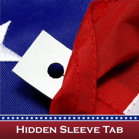 G128 pole sleeve enables rapid, ready-to-hang display.