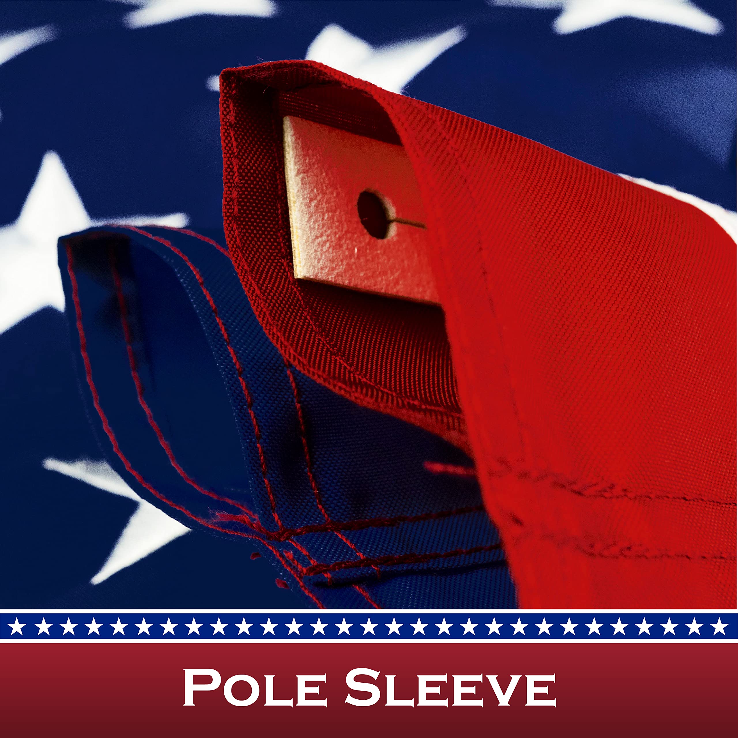 G128 heavy-duty canvas heading ensures secure mounting and long-lasting use.