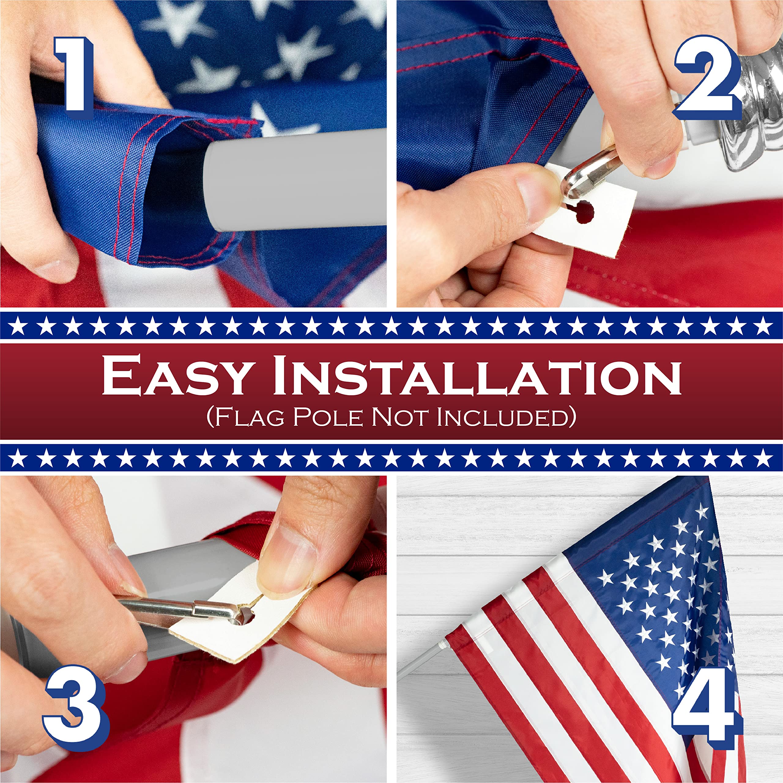 G128 versatile flag for decor, gifting, or patriotic celebrations.