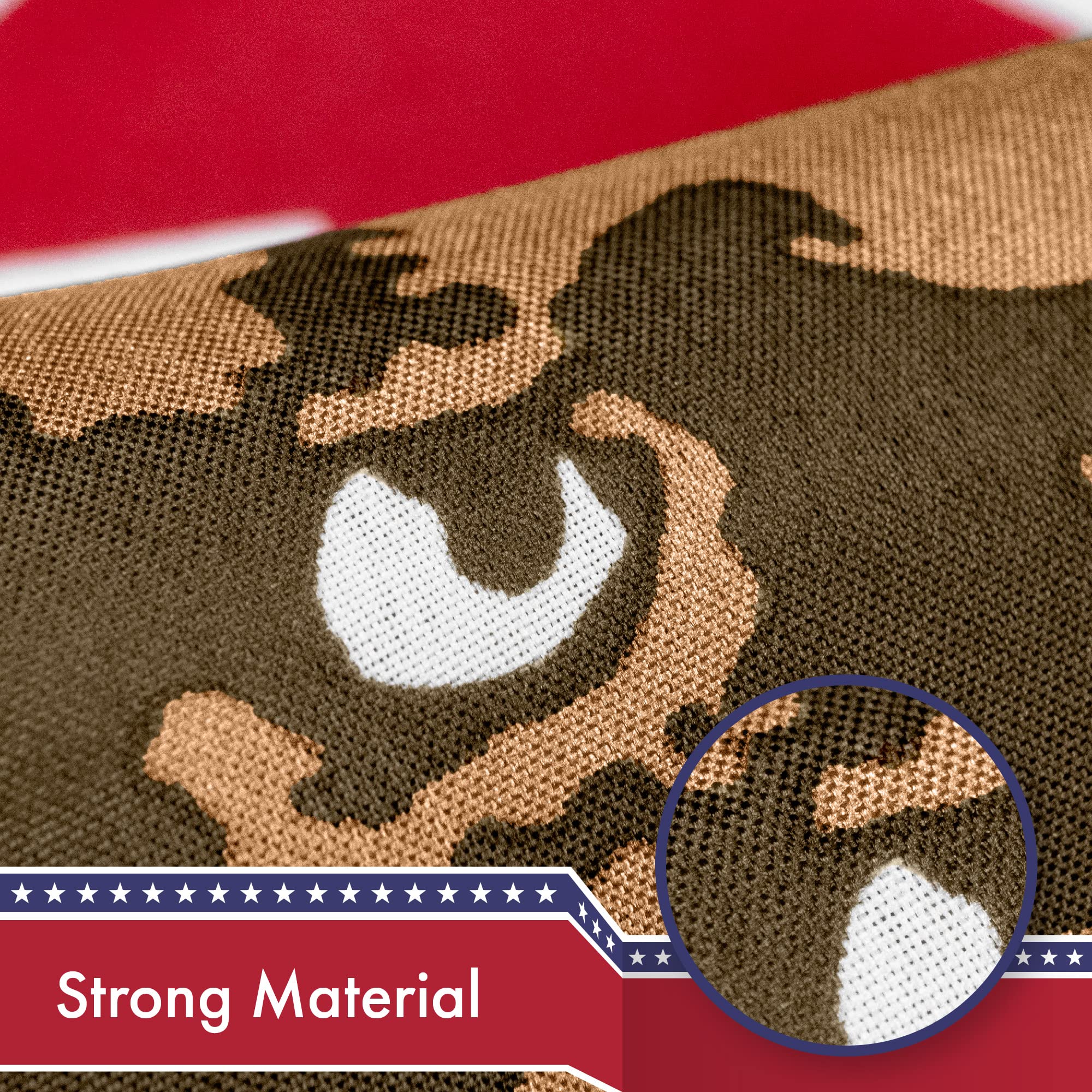 G128 flag withstands rain and wind with reliable performance.