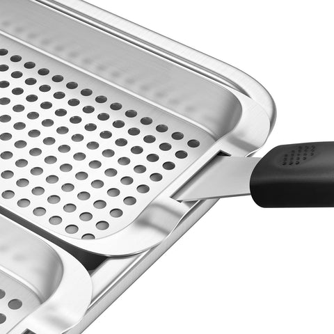 G.a HOMEFAVOR compatible with gas, charcoal, or pellet grills.
