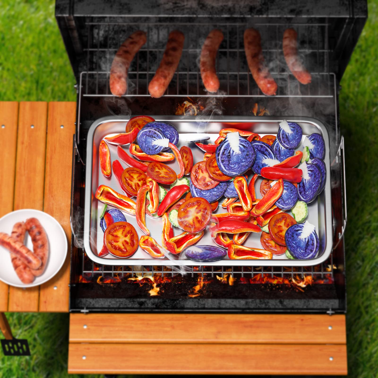 G.a HOMEFAVOR smooth non-stick surface for easy food release.