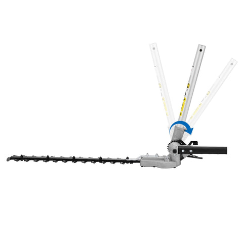 Gabasinover hedge attachment straight shaft for easy replacement and smooth motion