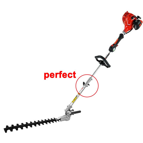 Gabasinover hedge-trimmer in action trimming hedges effectively