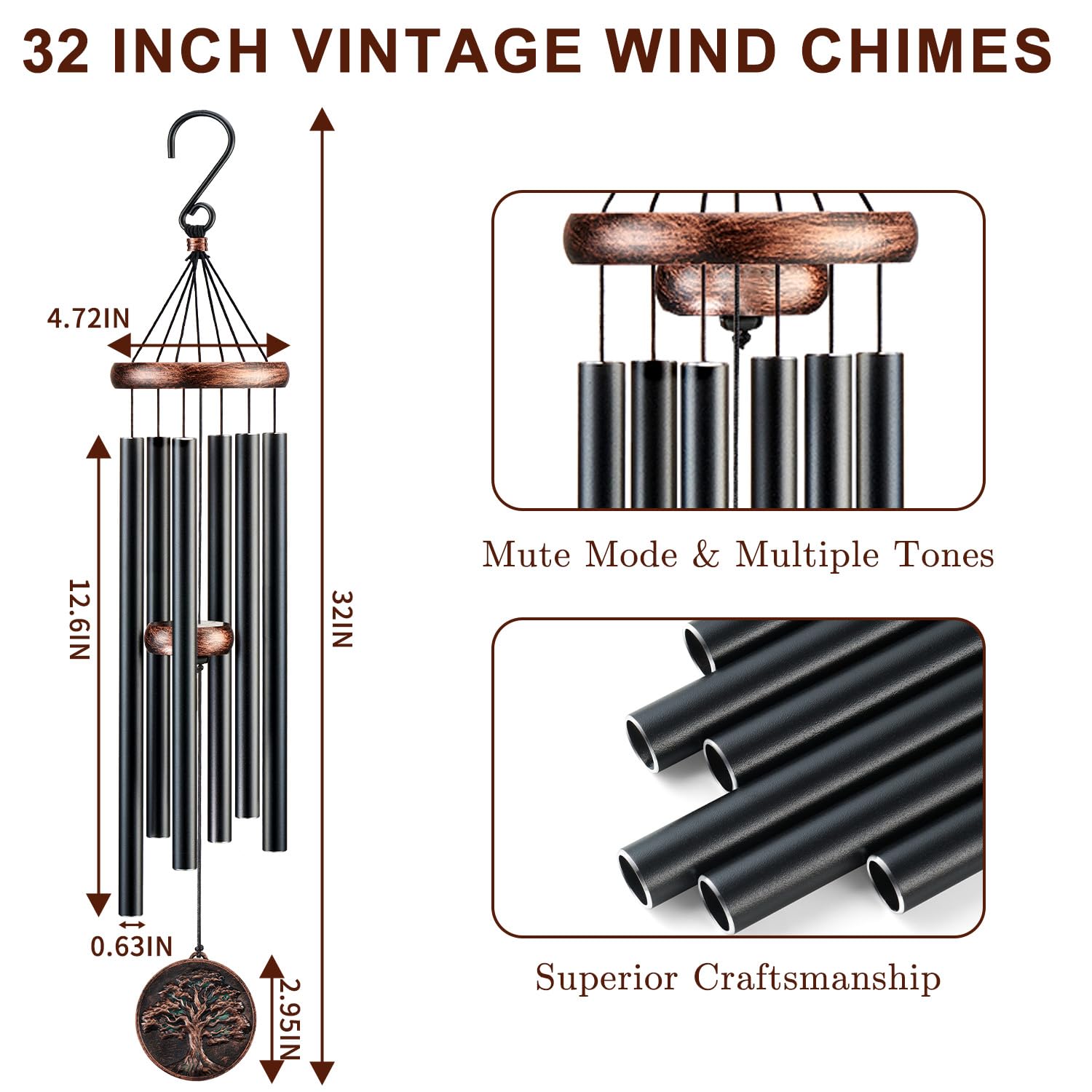 Gabzart angel wind chime provides a comforting protective touch