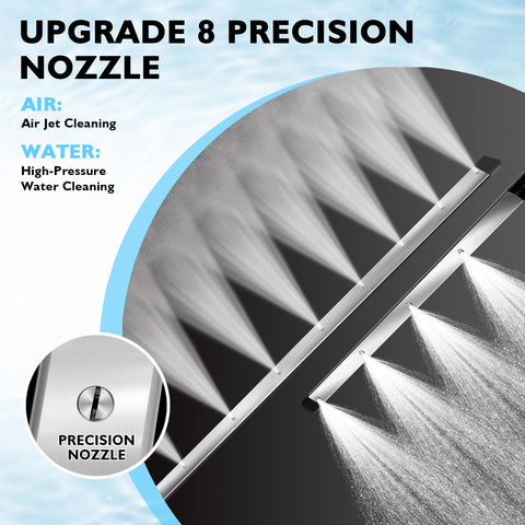 GADFISH 8-nozzle tips for wider spray coverage