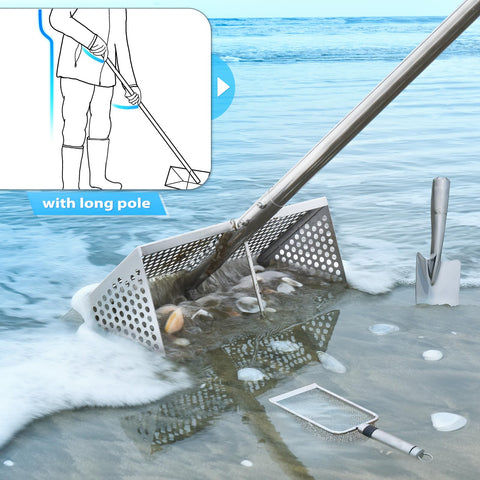 GADFISH Beach collecting kit including gloves and screws for setup