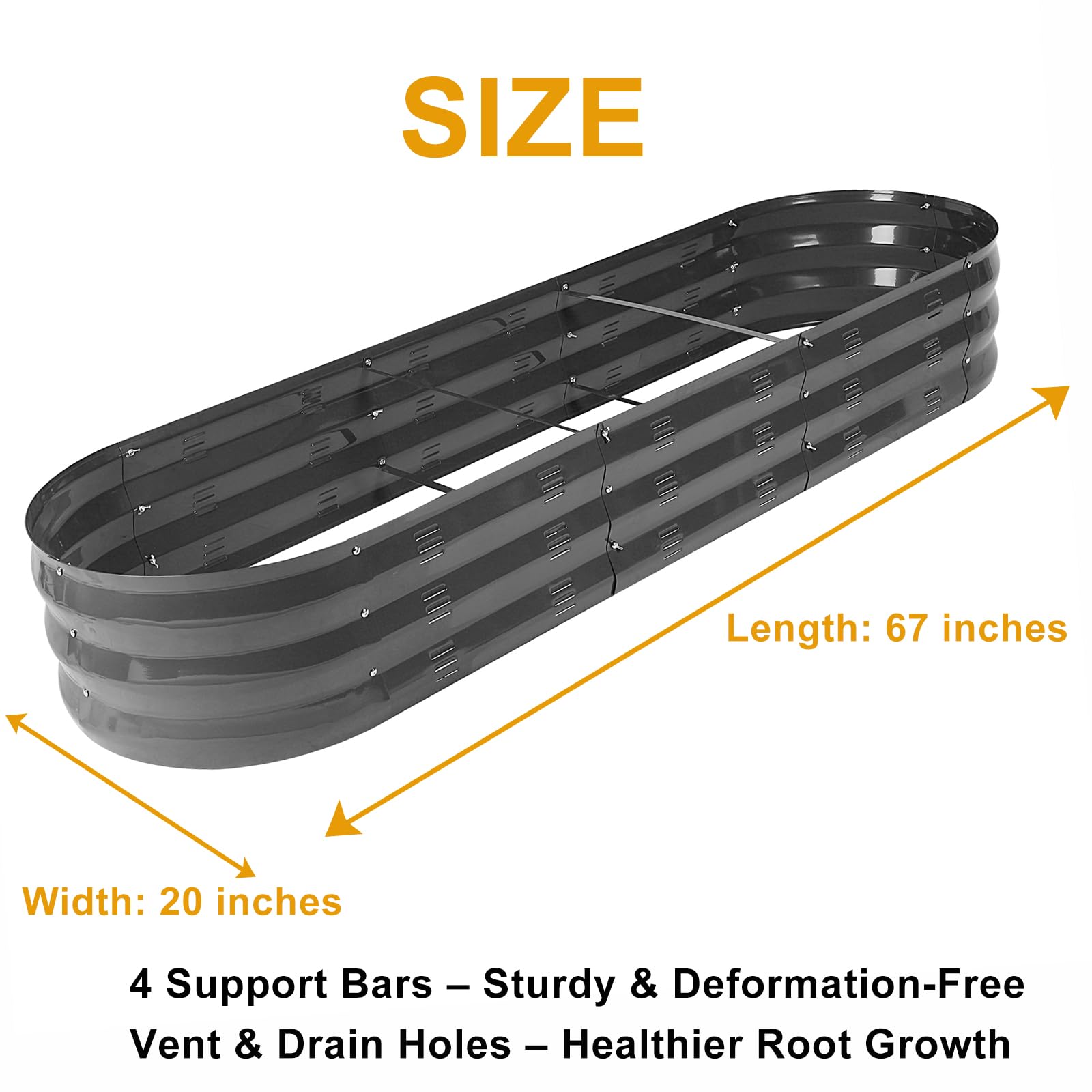GADI side ventilation feature enhances root respiration and moisture balance