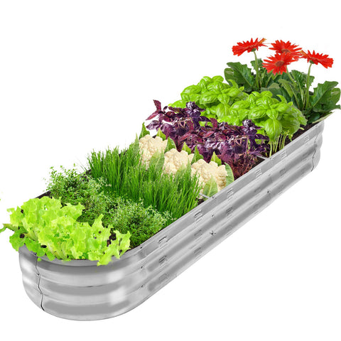 GADI backyard garden bed in an outdoor patio space.