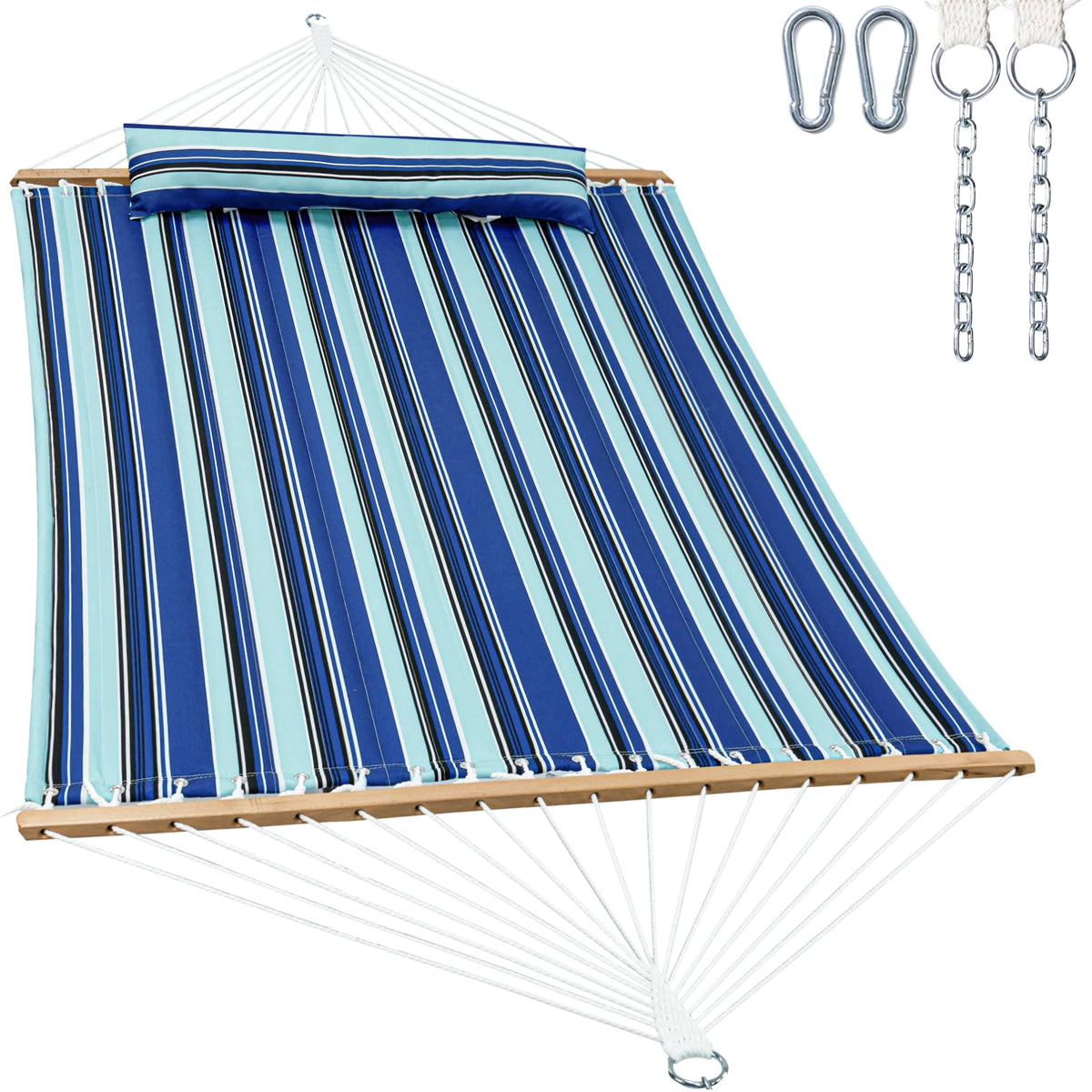 Gafete Catalina Beach Hammock with double quilted fabric for outdoor comfort
