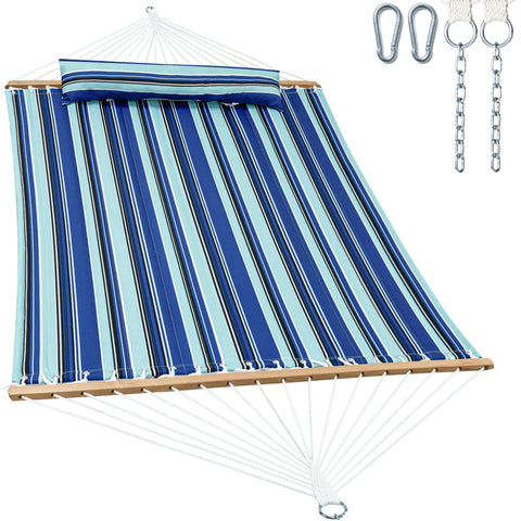 Gafete Catalina Beach Hammock with double quilted fabric for outdoor comfort