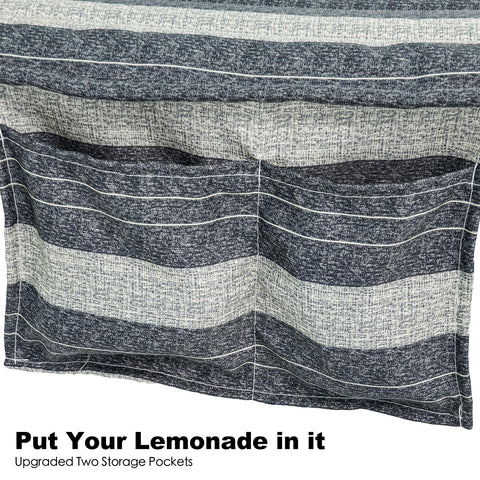 Gafete double-quilted fabric delivers even weight distribution.