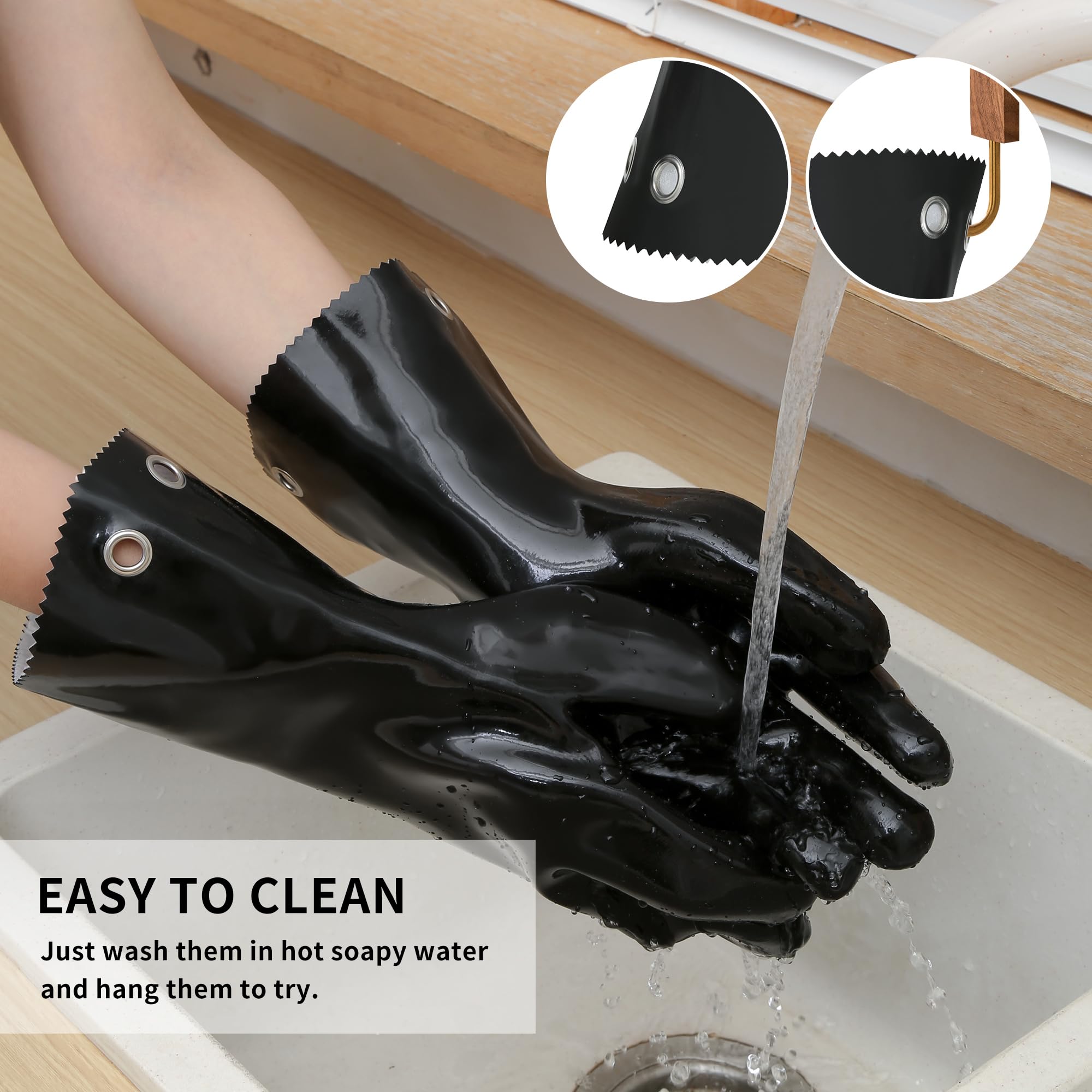 GAGAQI gloves designed for safety and durability during cooking.
