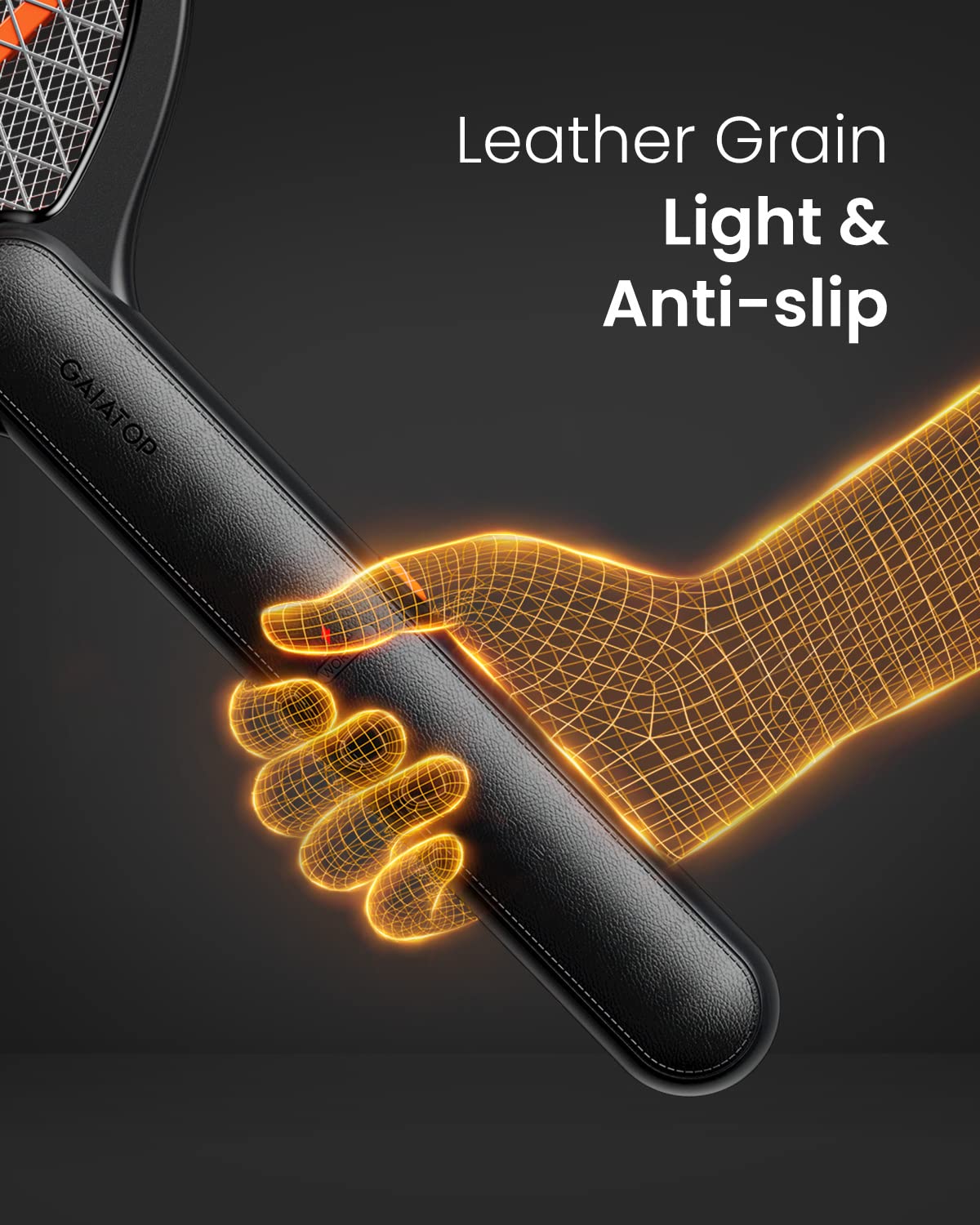 GAIATOP fly zapper in use for quick kill during outdoor dining