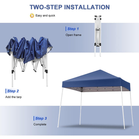 Gaildon Canopy Tent 10x10 adjustable-height feature for versatile placement