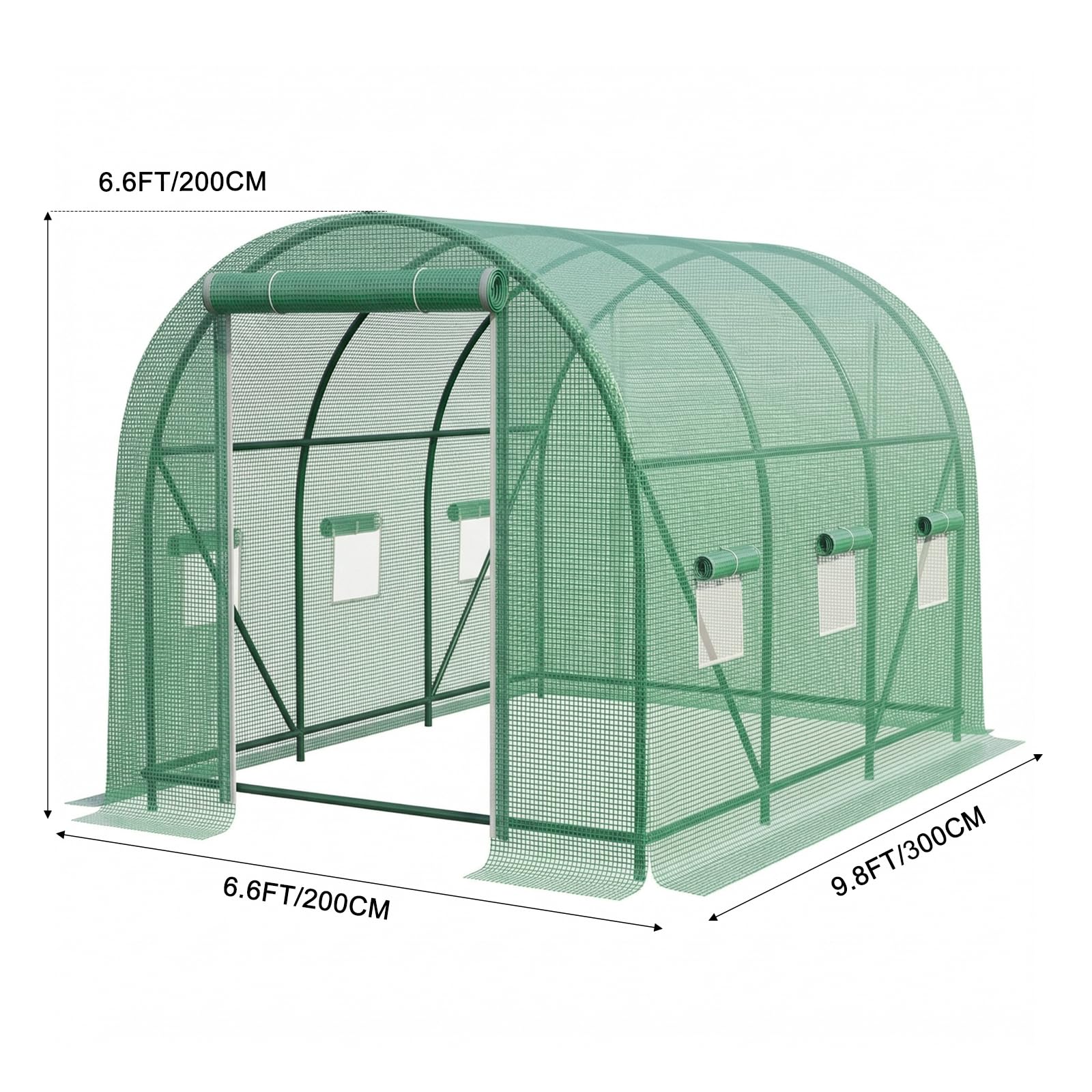 Gaildon ventilated windows illustrate airflow supporting healthy plant growth.